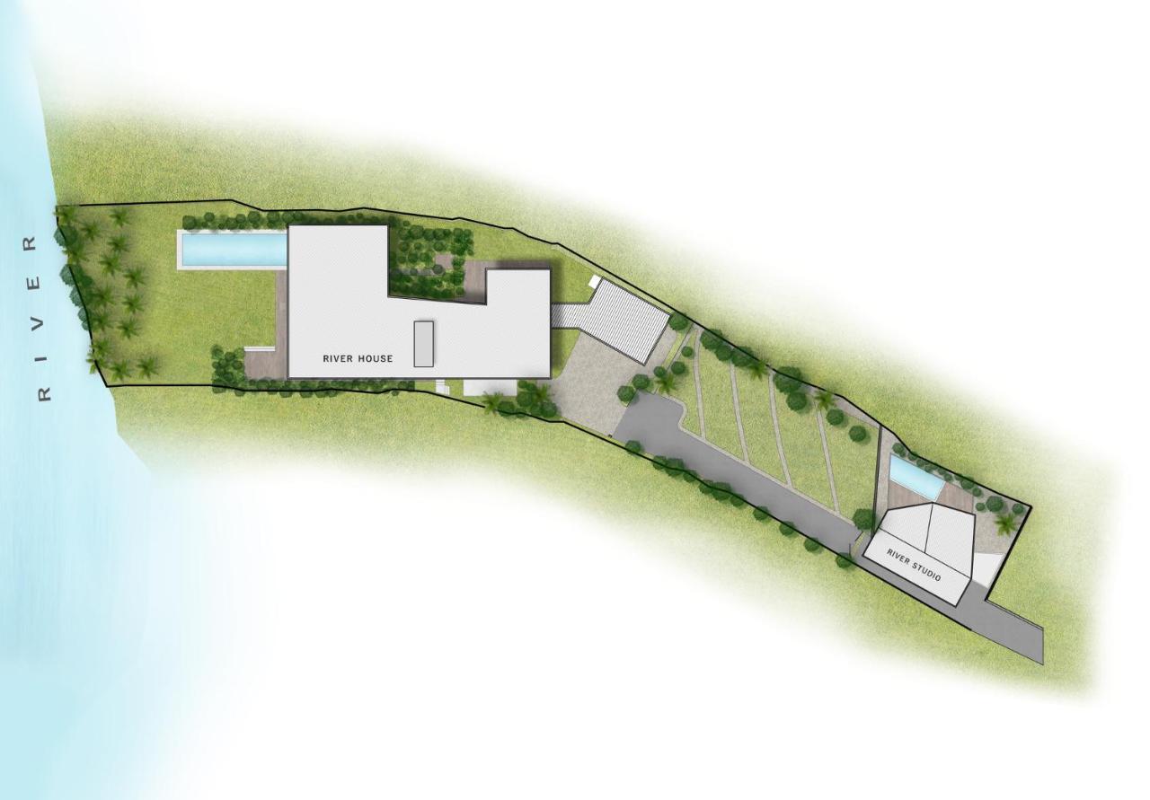 The Riverhouse Canggu Exterior foto